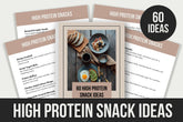 60 High Protein Snack Ideas